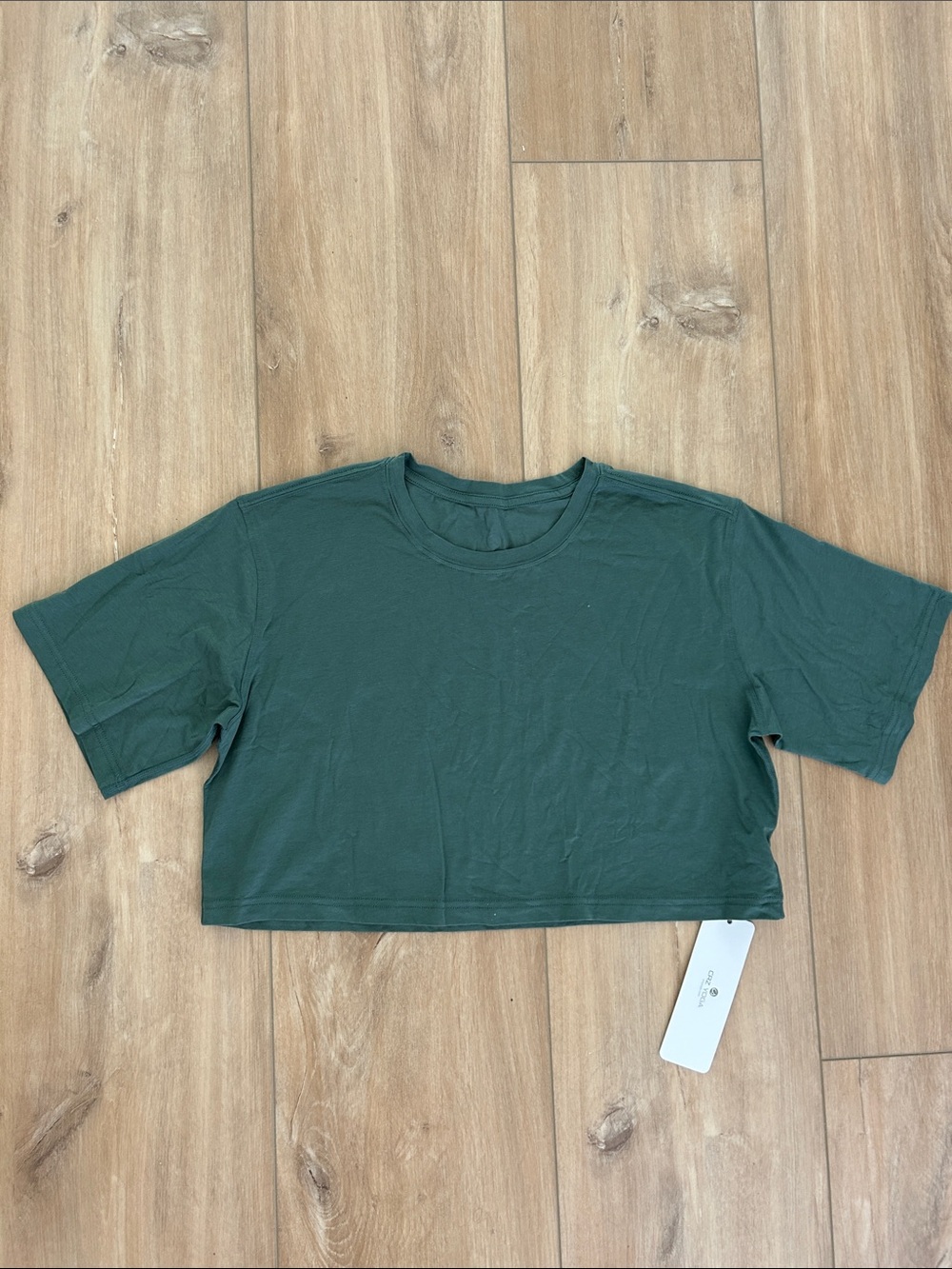 NWT - CRZ YOGA Crop Tee